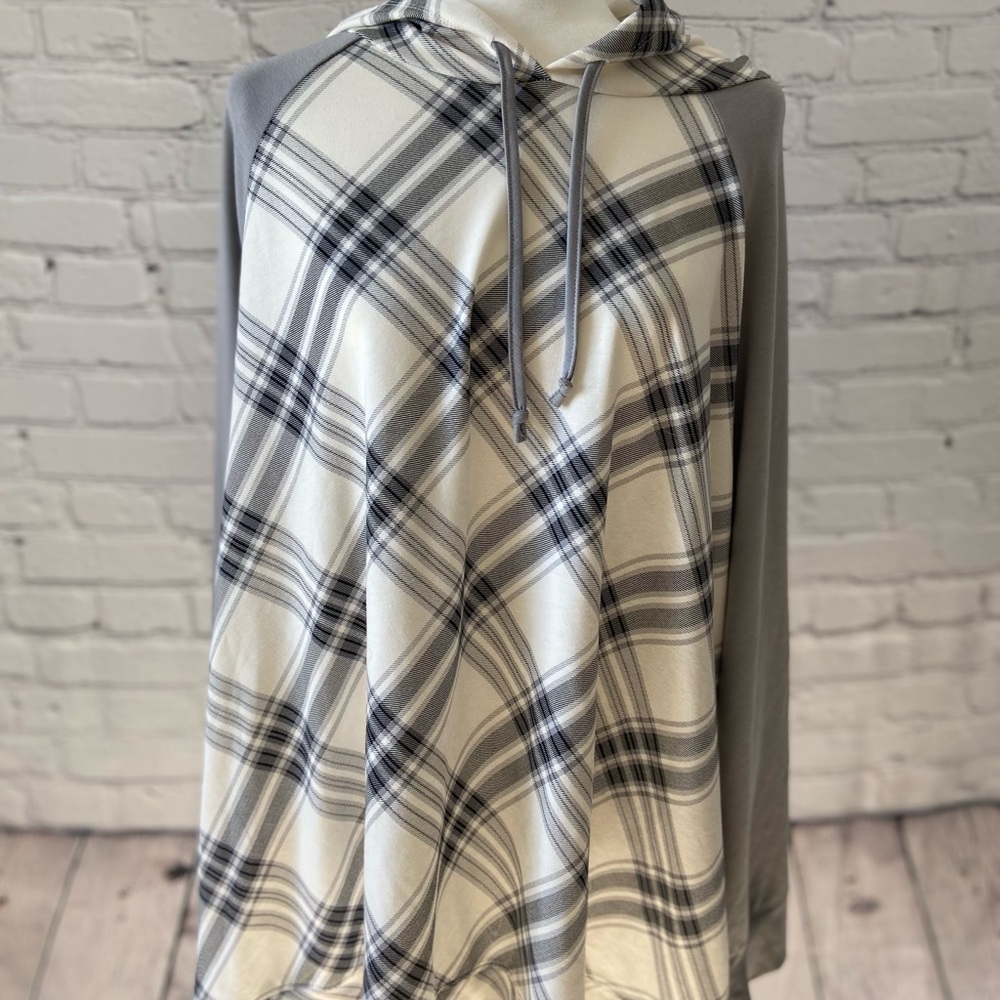 Lane Bryant - hooded shirt - NWT